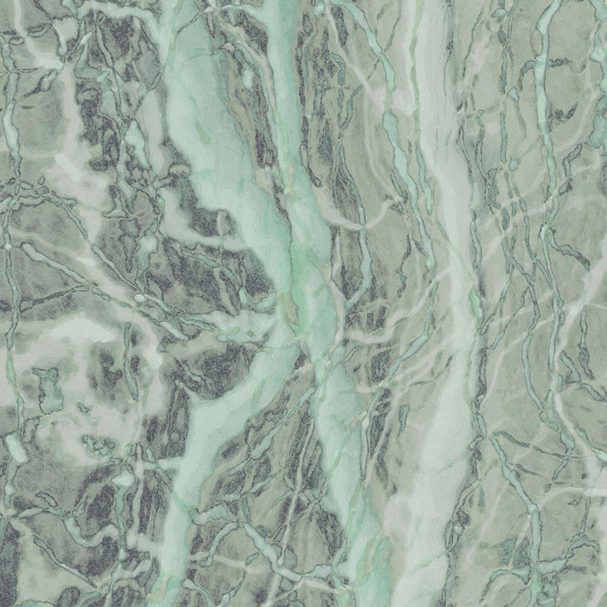 Komar Fototapete Green Marble D: ca. 125 cm Green Marble - (125,00cm) - Komar