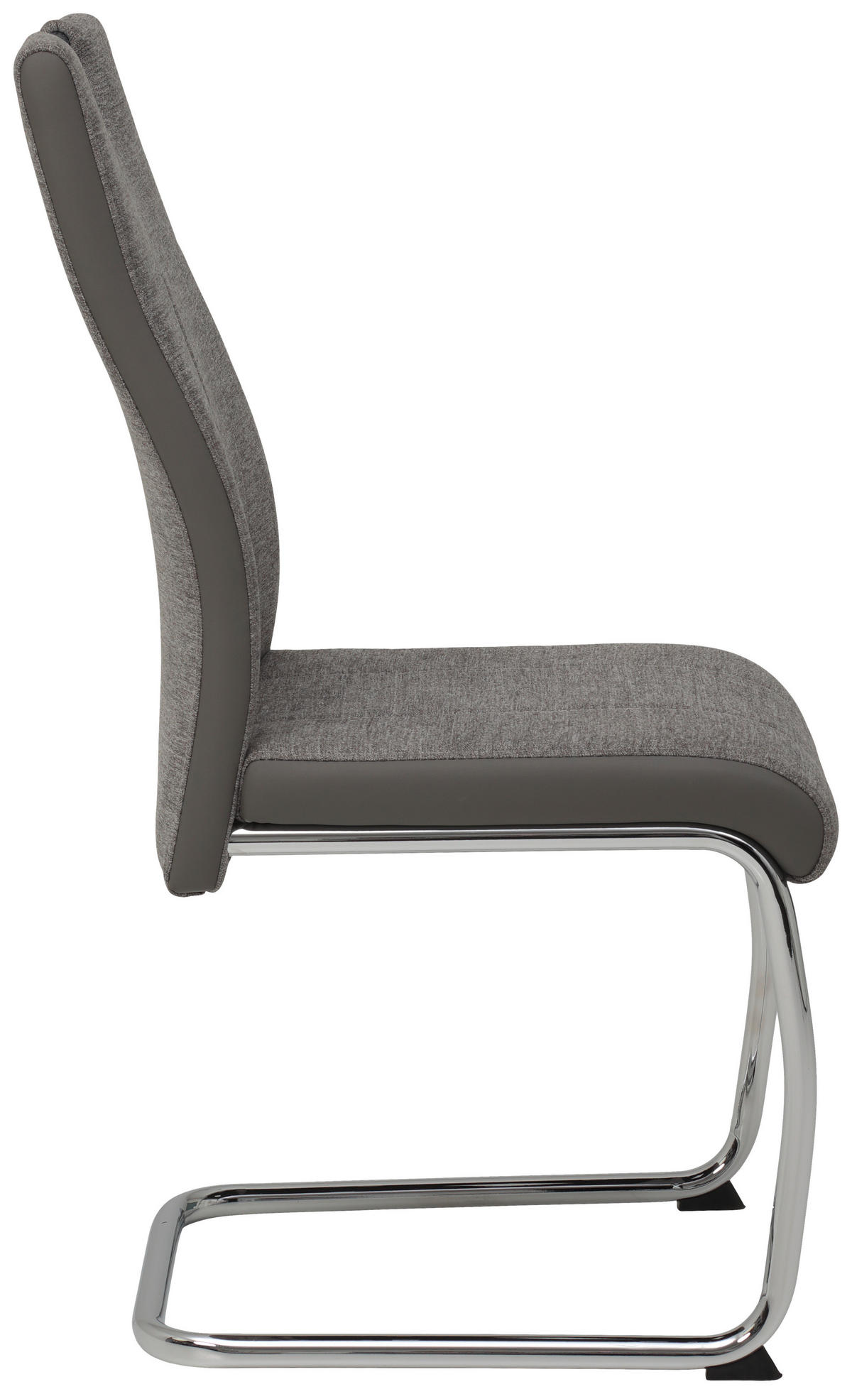 Schwingstuhl Alina 2er Set grau Kunstleder Stoff B/H/T: ca. 43x98x59 cm Alina 2er Set - grau (43,00/98,00/59,00cm) - Hela