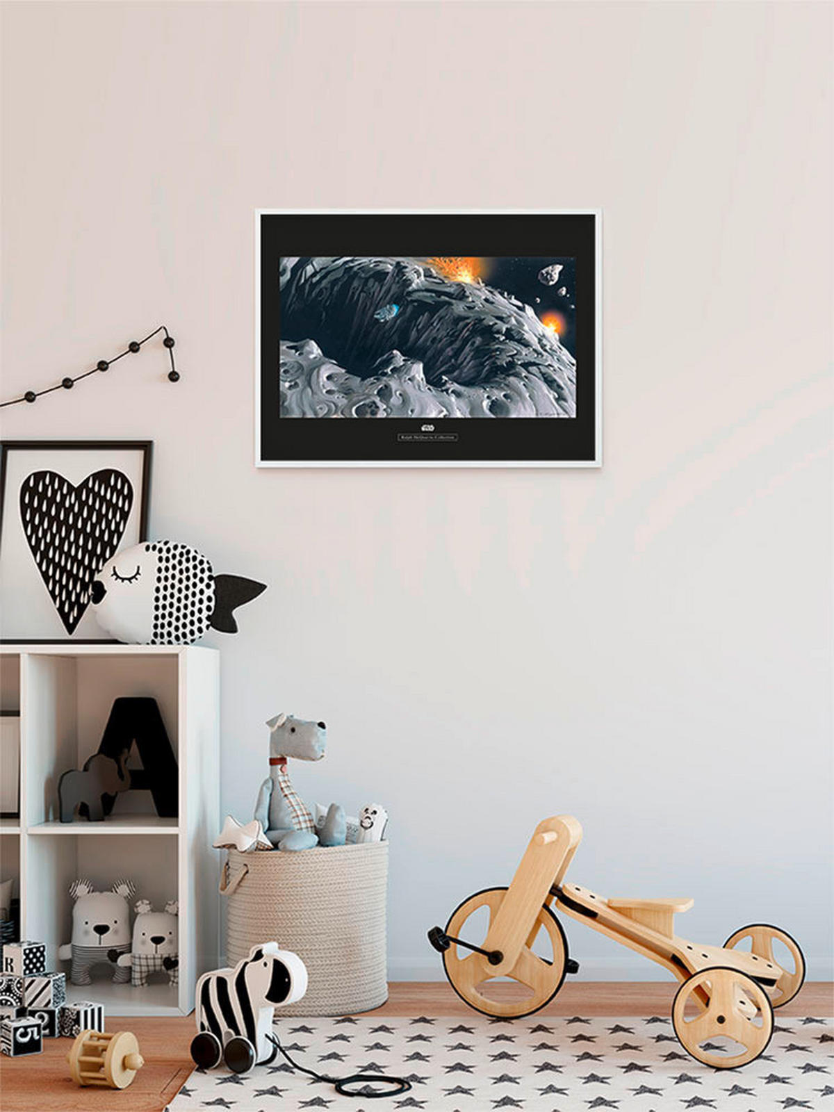 Komar Poster Star Wars Classic RMQ Asteroid Star Wars B/L: ca. 50x40 cm Star Wars Classic RMQ Asteroid - (50,00/40,00cm) - Komar