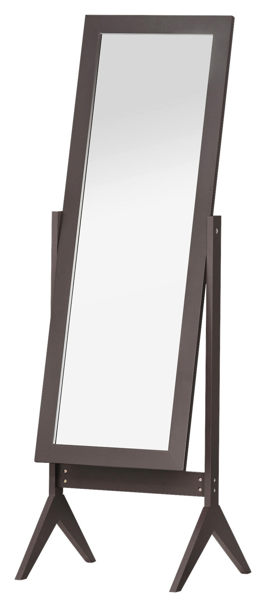Standspiegel 831-268CF kaffee Optik MDF B/H/T: ca. 47x148x46 cm 831-268CF - kaffee (47,00/148,00/46,00cm) - HOMCOM