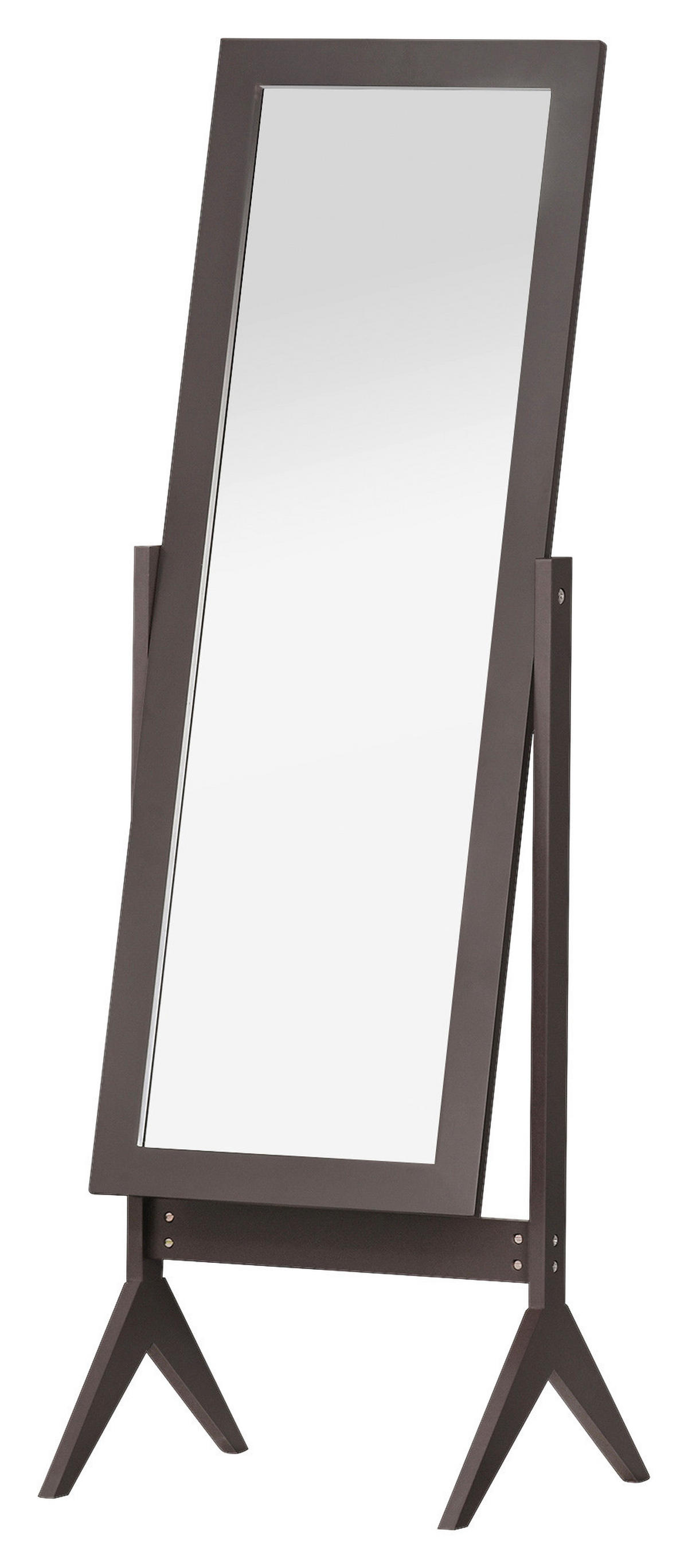 Standspiegel 831-268CF kaffee Optik MDF B/H/T: ca. 47x148x46 cm 831-268CF - kaffee (47,00/148,00/46,00cm) - HOMCOM