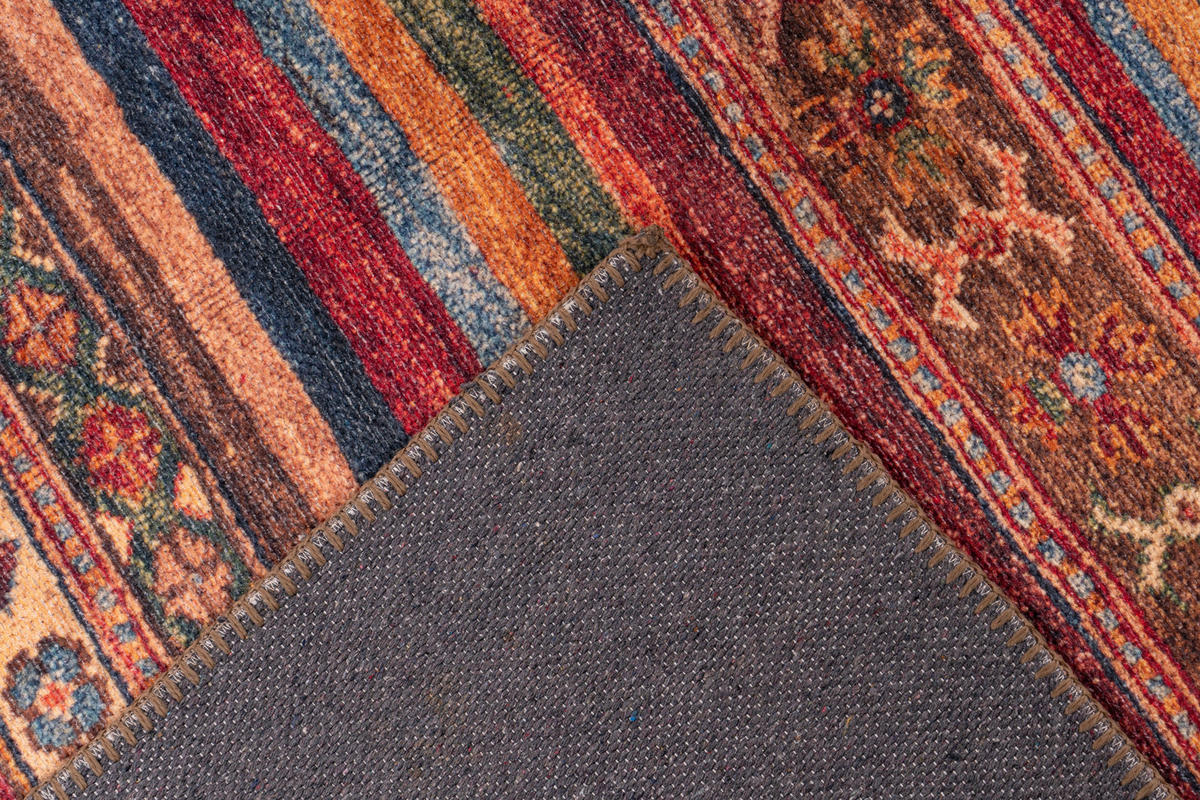 360Living Teppich Faye rot B/L: ca. 110x180 cm Faye - rot/multicolor (110,00/180,00cm) - 360Living