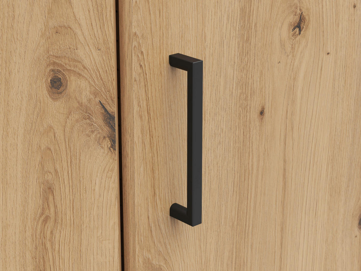 Schrank Multi-Stauraum Typ 43 Eiche Artisan Nachbildung B/H/T: ca. 101x195x79 cm Multi-Stauraum Typ 43 - Eiche (101,00/195,00/79,00cm)