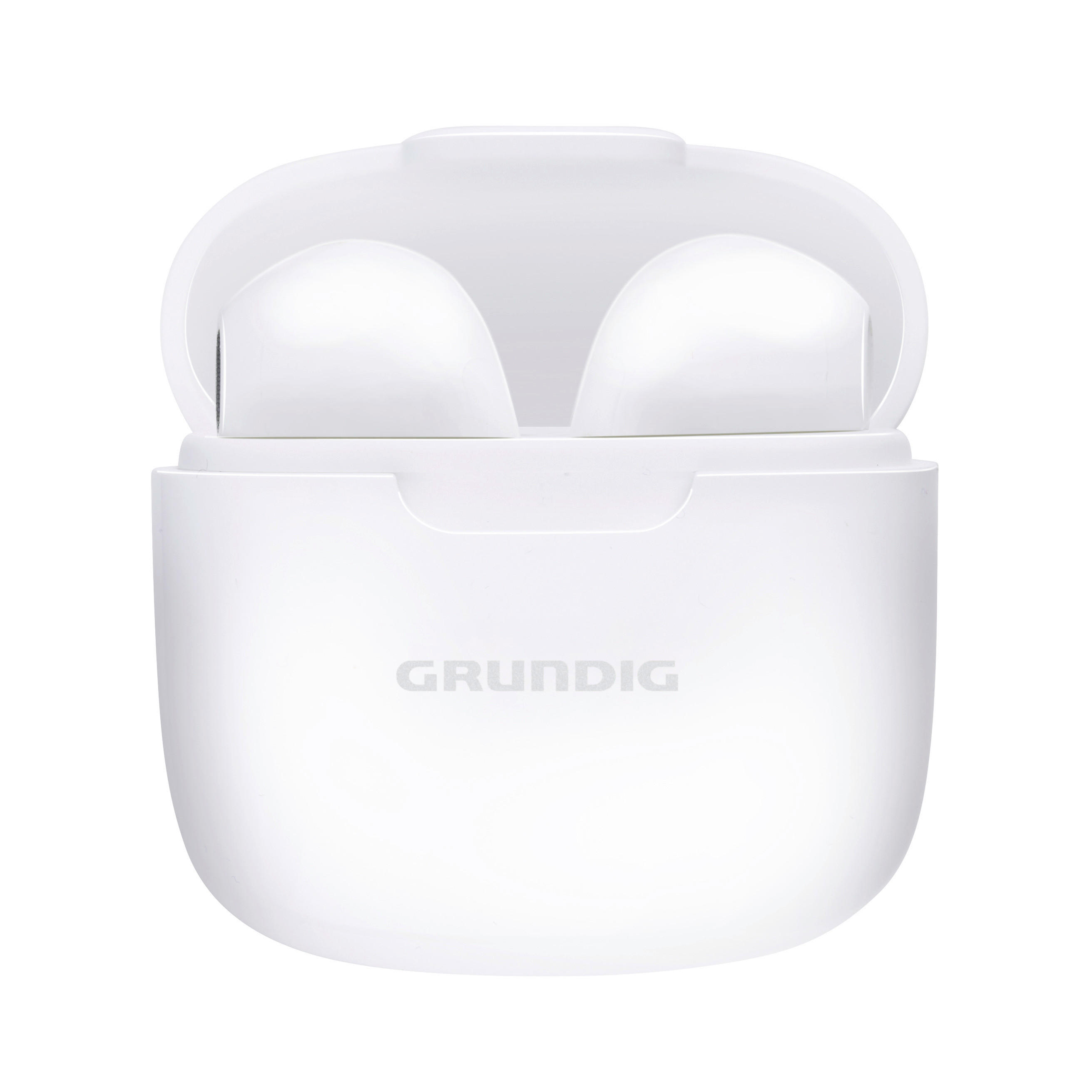 Grundig Bluetooth Kopfhörer weiß B/H/L: ca. 2,3x4,5x4,5 cm Bluetooth-Kopfhörer_Grundig - weiß (4,50/2,30/4,50cm) - Grundig