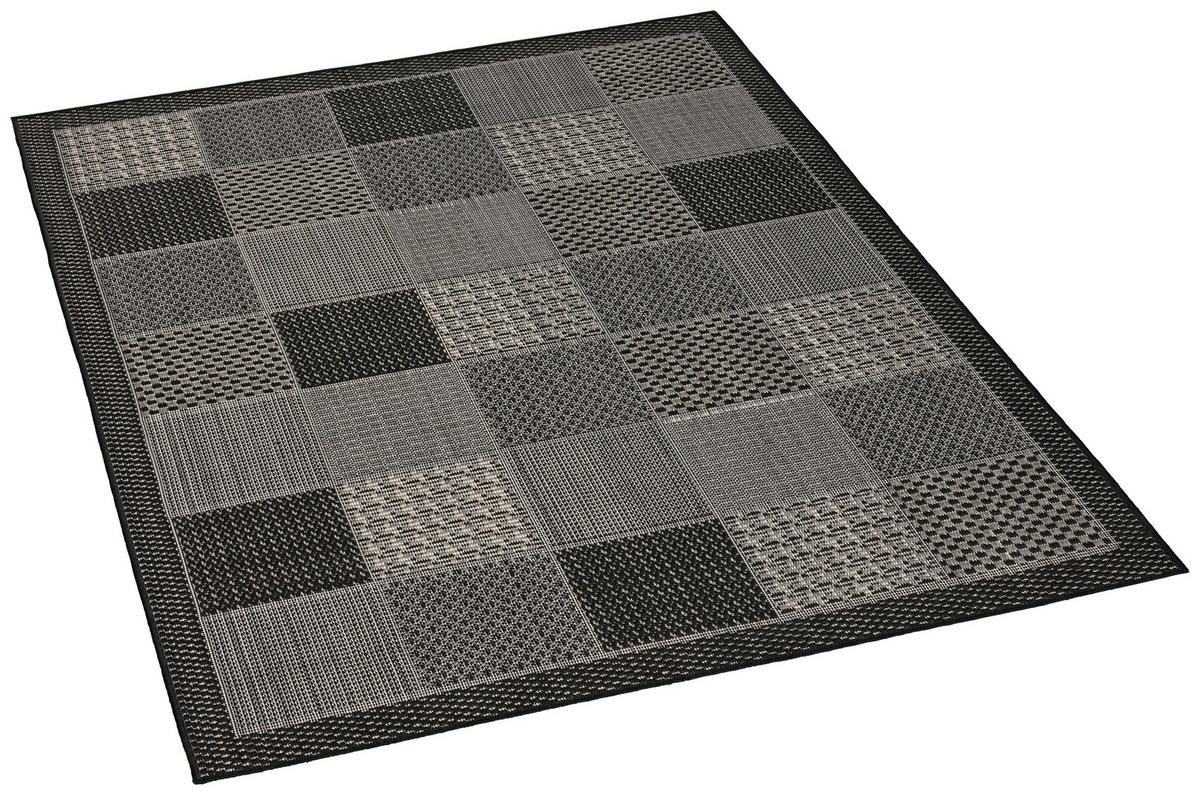 In-/Outdoor-Teppich Ventura anthrazit B/L: ca. 120x160 cm Ventura - anthrazit (120,00/160,00cm)