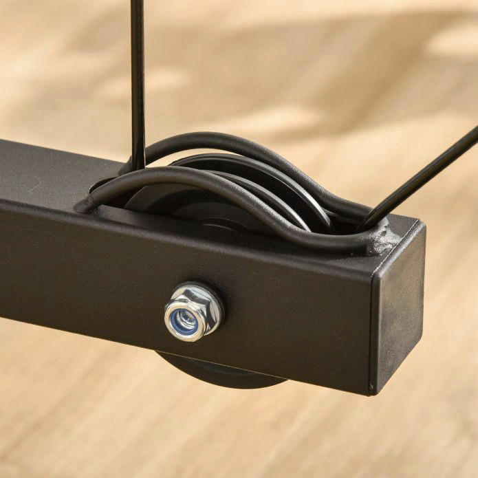 Thumbnail - HOMCOM Kraftstation schwarz Stahl B/H/T: ca. 107x190x120 cm