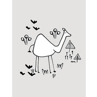 Komar Poster Scribble Camel Tiere B/L: ca. 30x40 cm Scribble Camel - (30,00/40,00cm) - Komar