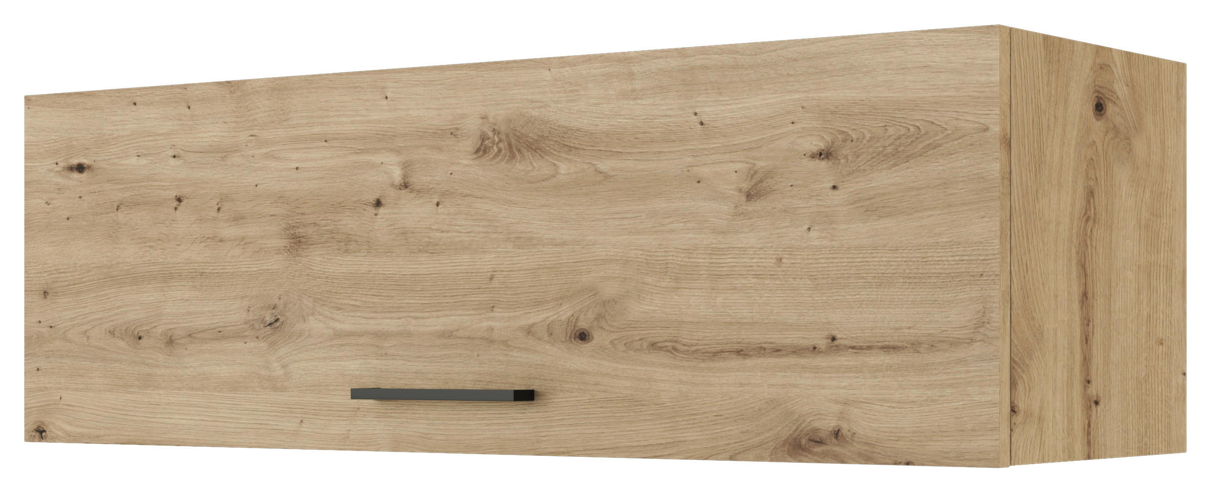 Flex-Well Hängeschrank Cara grün B/H/T: ca. 100x32x32 cm Cara - Eiche/schwarz (100,00/32,00/32,00cm) - Flex-Well
