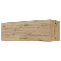 Flex-Well Hängeschrank Cara grün B/H/T: ca. 100x32x32 cm Cara - Eiche/schwarz (100,00/32,00/32,00cm) - Flex-Well