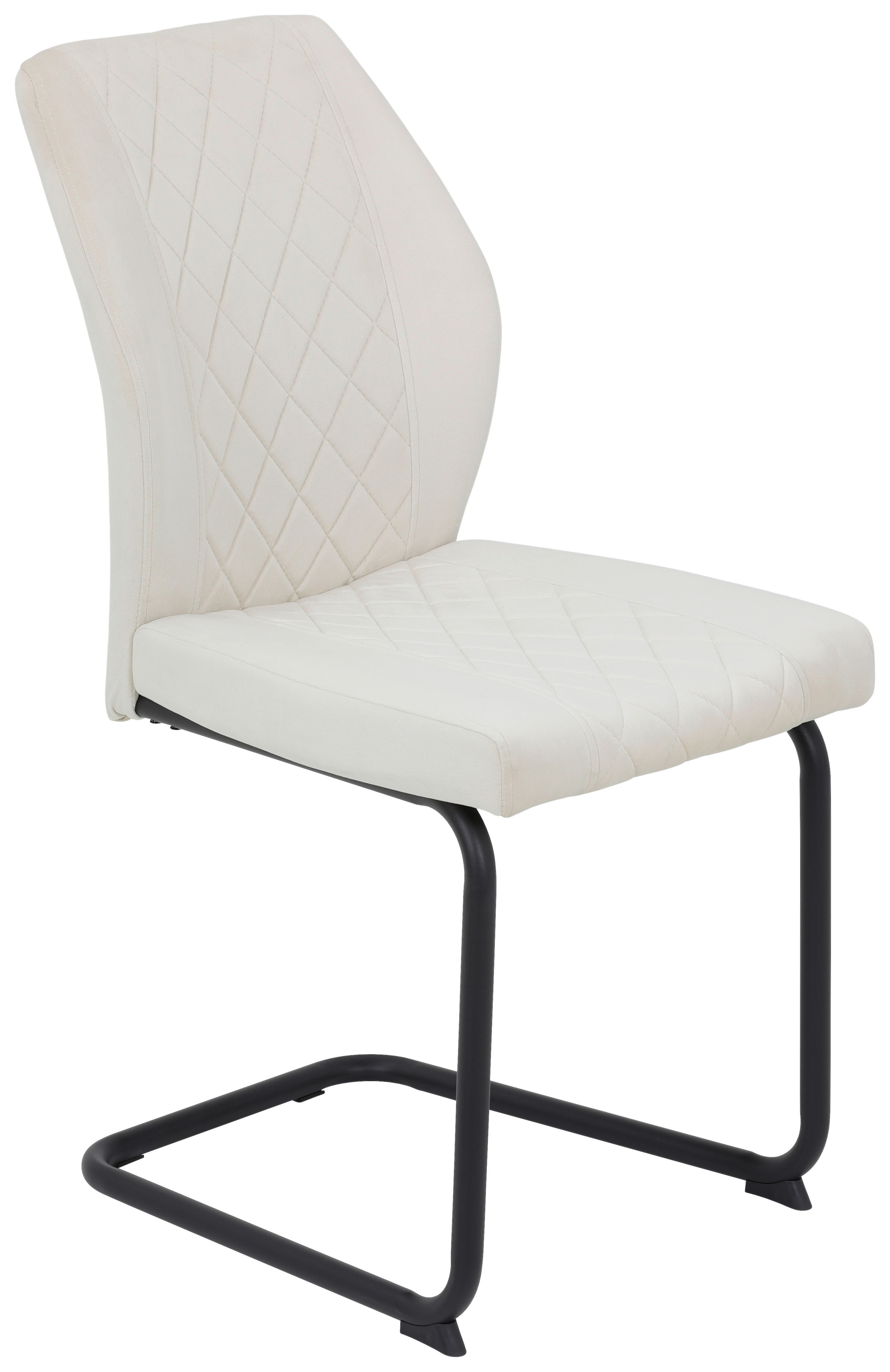 Schwingstuhl Oslo, 4er-Set beige Microfaser B/H/T: ca. 45x92x60 cm Oslo, 4er-Set - beige (45,00/92,00/60,00cm) - Hela