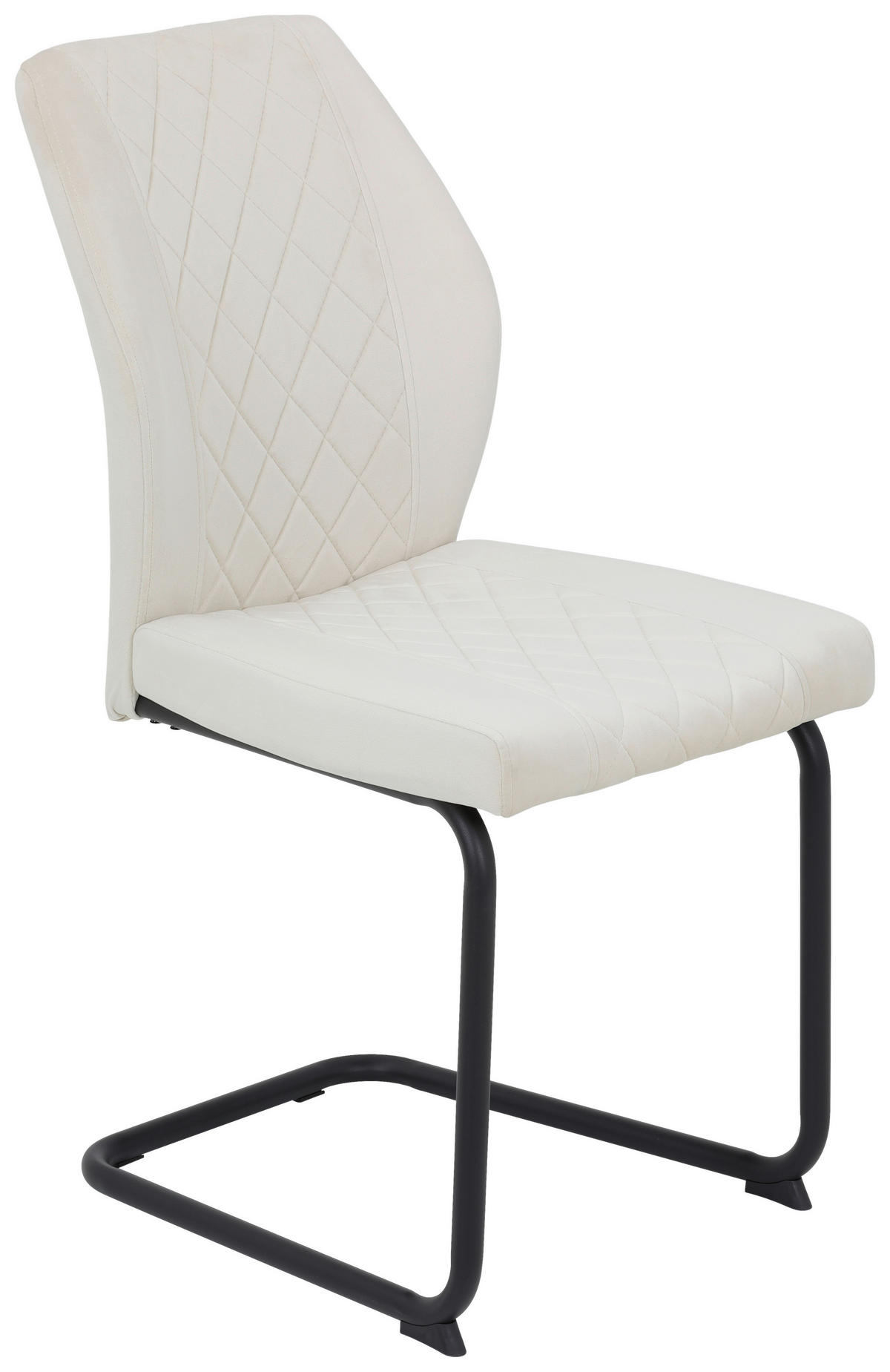 Schwingstuhl Oslo, 4er-Set beige Microfaser B/H/T: ca. 45x92x60 cm Oslo, 4er-Set - beige (45,00/92,00/60,00cm) - Hela