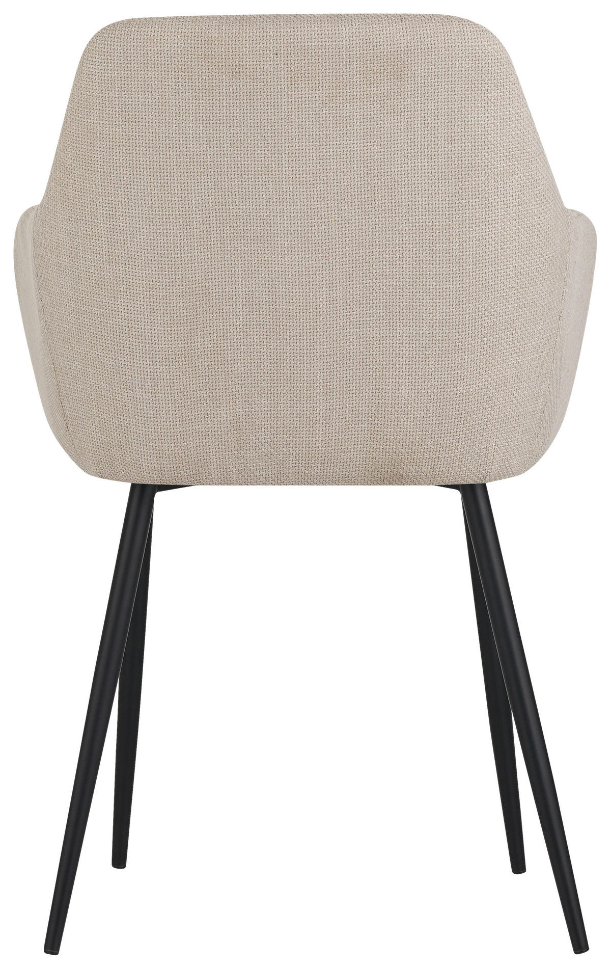 Armlehnstuhl Maria beige Microfaser Webstoff B/H/T: ca. 55x84x61 cm Maria - beige (55,00/84,00/61,00cm) - Hela