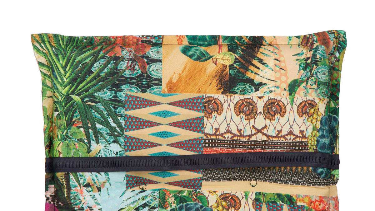 Beo Saumauflage für Niederlehner Texas bunt Polyester-Mischgewebe B/L/S: ca. 46x98x8 cm 2er Set Texas - bunt (46,00/98,00cm) - Beo