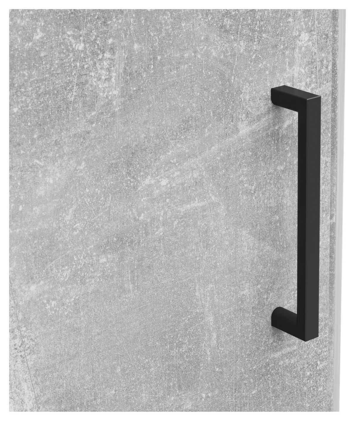 Schrank Multi-Stauraum Typ 43 Beton Optik B/H/T: ca. 101x195x79 cm Multi-Stauraum Typ 43 - Beton (101,00/195,00/79,00cm)