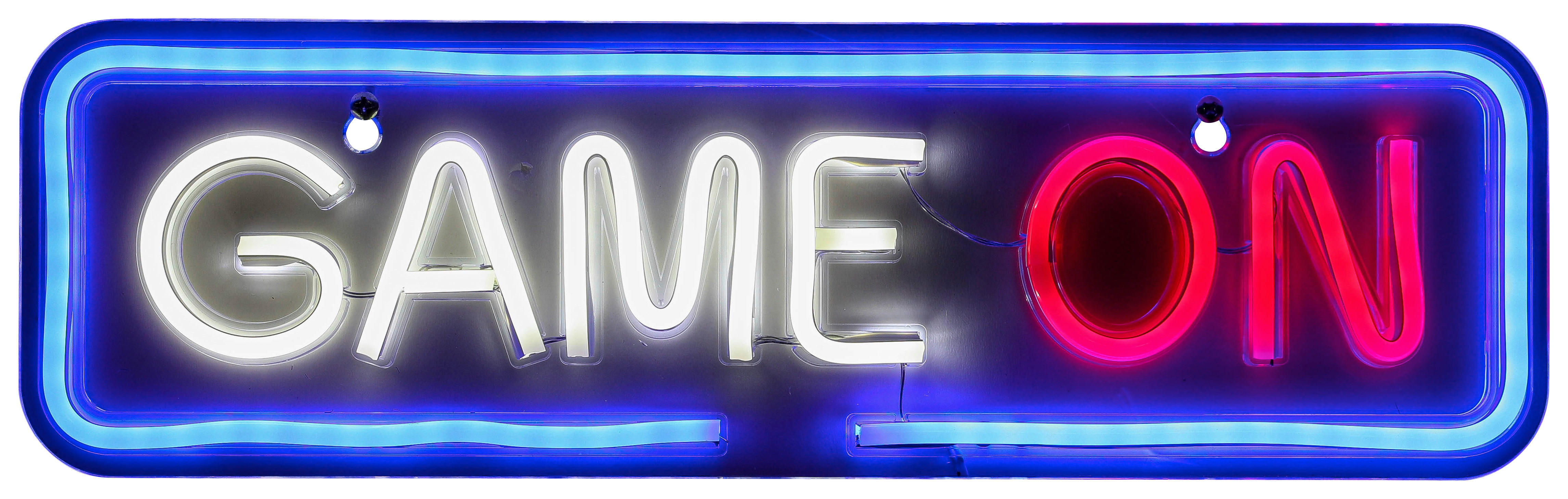 Nolo LED-Neon_Wandleuchte Acryl B/H/L: ca. 14x1,6x39 cm LED-Neon-Wandleuchte_Game - (39,00/14,00/1,60cm) - Nolo