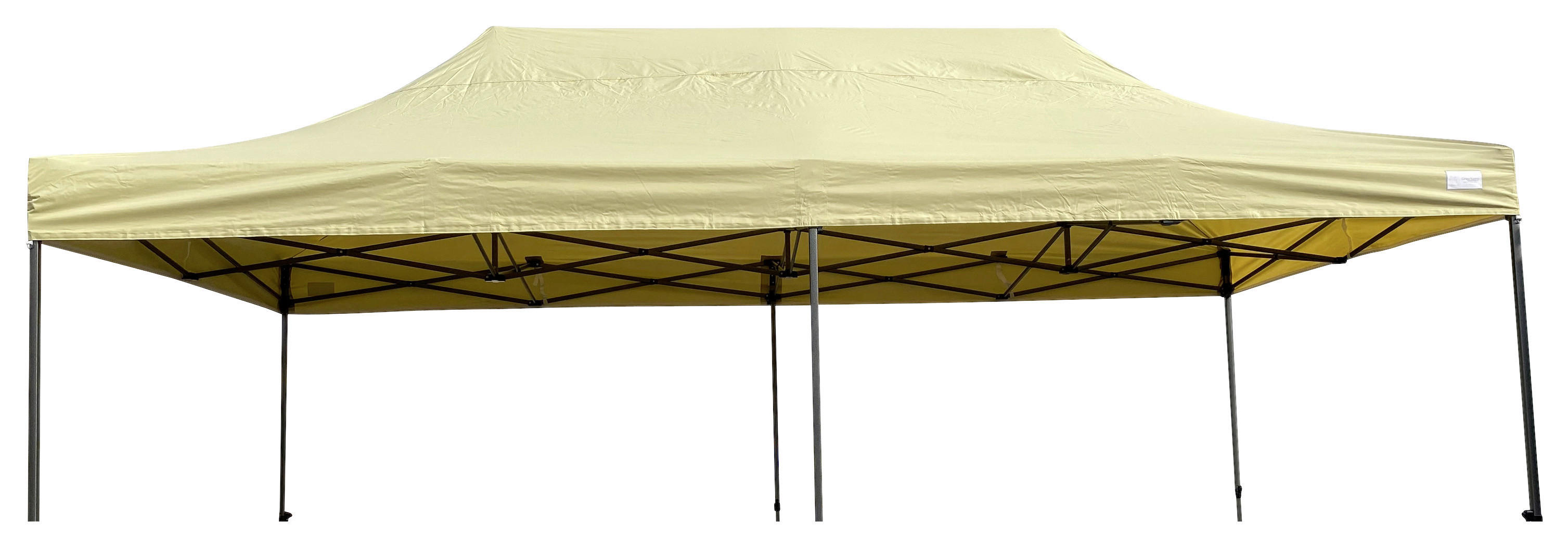 Grasekamp Ersatzdach Faltpavillon Modena Premium Line beige Polyester-Mischgewebe B/H/L: ca. 290x200x570 cm Modena Premium Line - beige (570,00/290,00/200,00cm) - Grasekamp