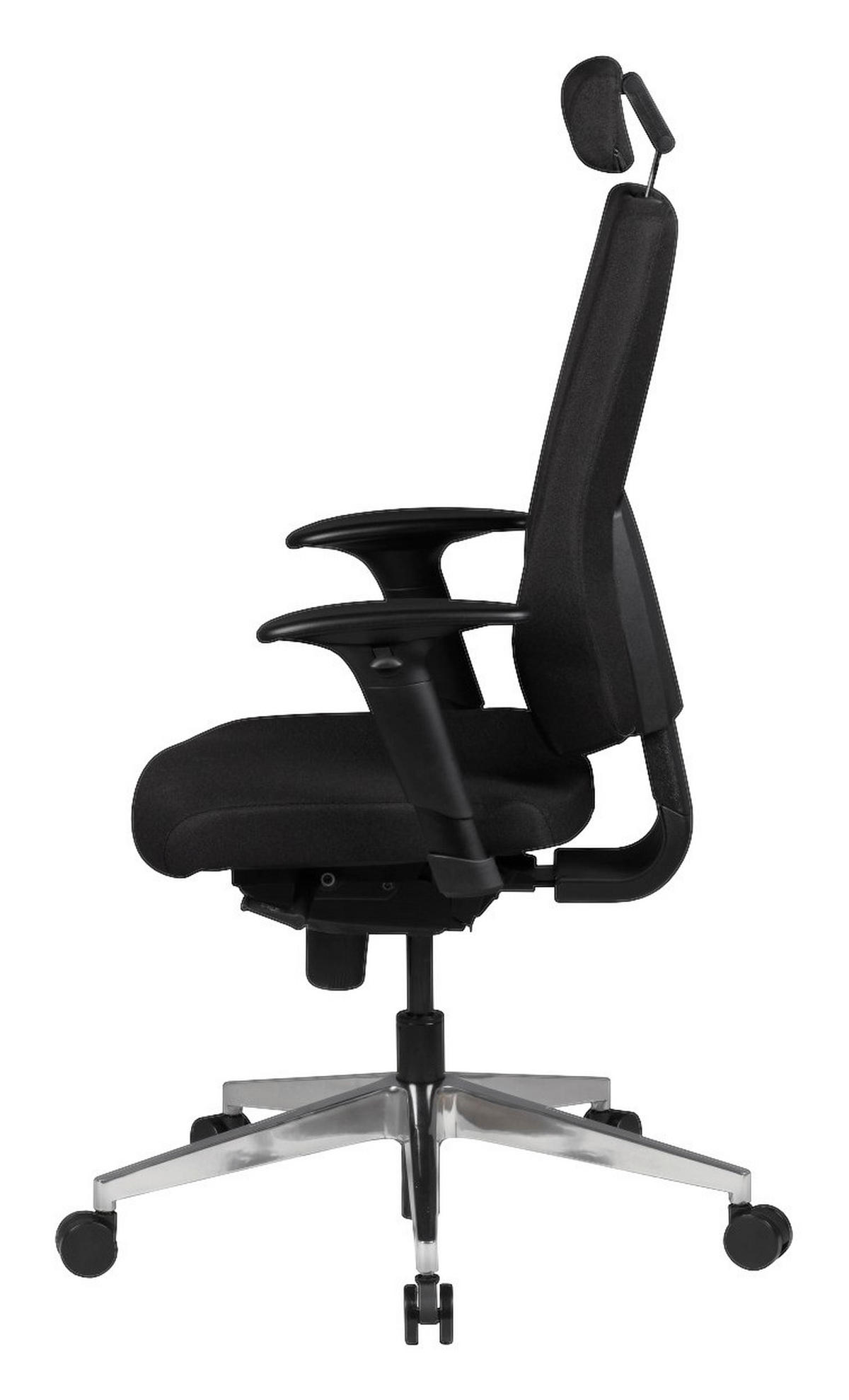 Drehstuhl schwarz Bürostuhl - schwarz (60,00/141,00/70,00cm) - Amstyle