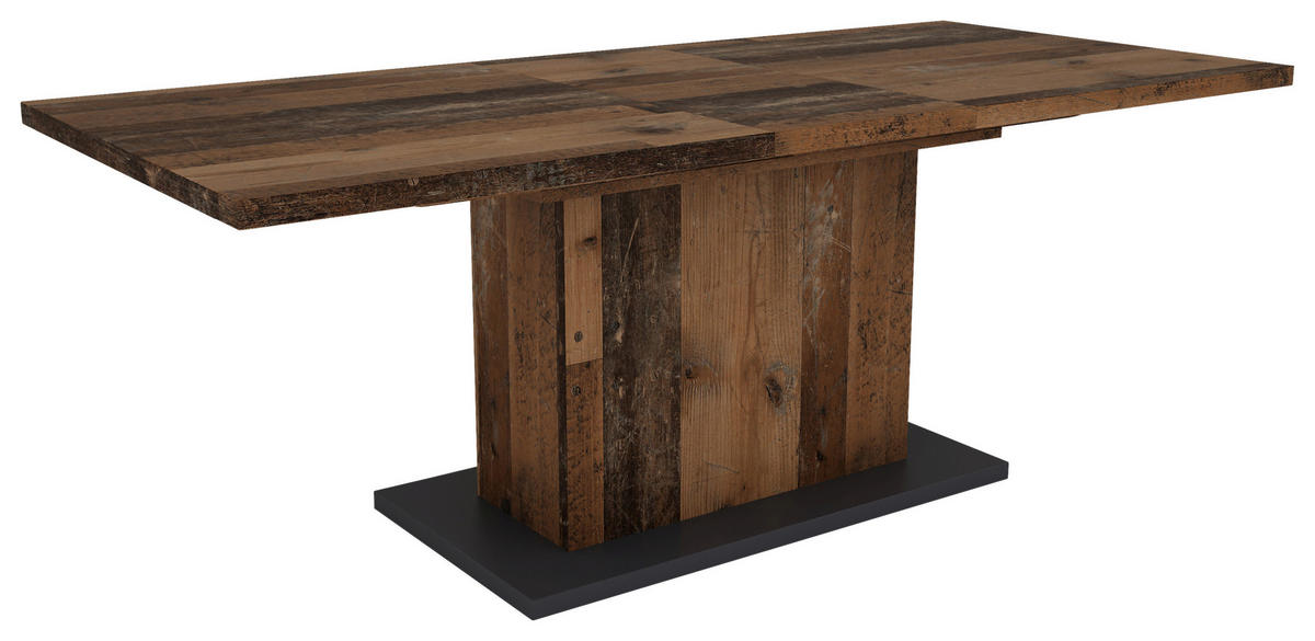 Tisch ATHEN Eiche Old Wood Nachbildung B/H/T: ca. 160x75x90 cm ATHEN - Eiche (160,00/75,00/90,00cm) - byLIVING