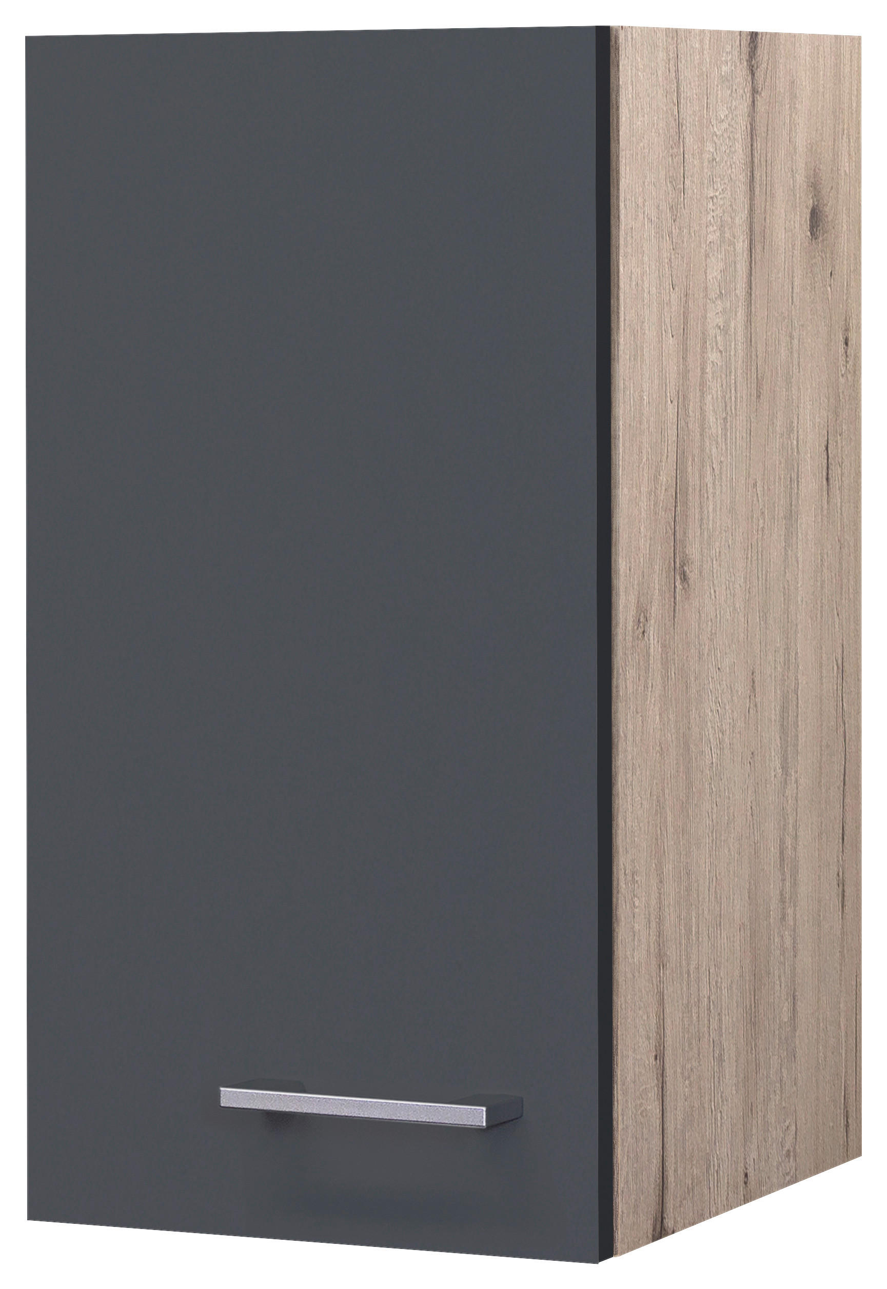 Hängeschrank Morena grau matt B/H/T: ca. 30x54,8x32 cm Morena - Eiche/Basalt (30,00/54,80/32,00cm) - Flex-Well