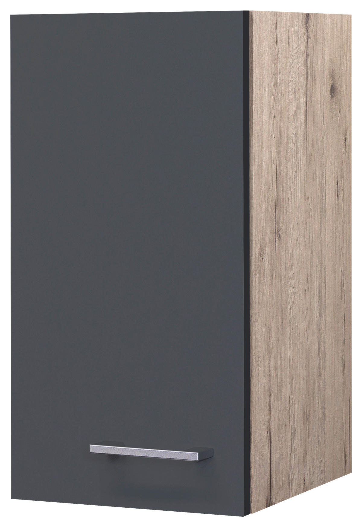 Hängeschrank Morena grau matt B/H/T: ca. 30x54,8x32 cm Morena - Eiche/Basalt (30,00/54,80/32,00cm) - Flex-Well