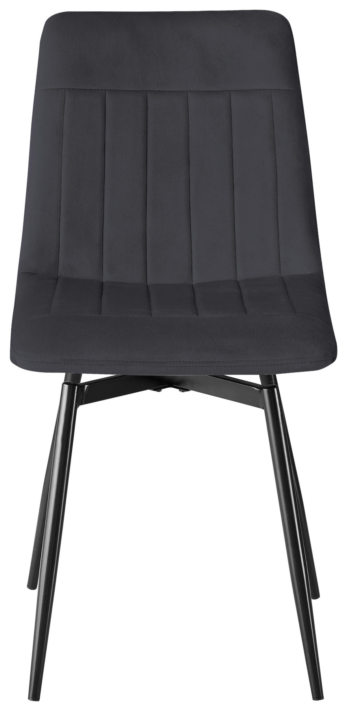 Stuhl Ayra Samt B/H/T: ca. 57x85x57 cm Ayra - (57,00/85,00/57,00cm)