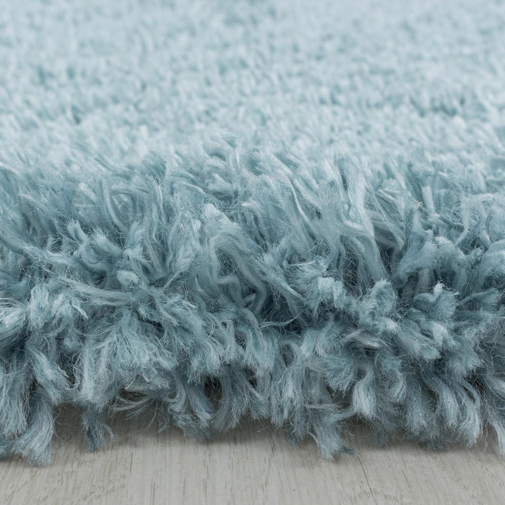 Thumbnail - Ayyildiz Teppich FLUFFY blau B/L: ca. 280x370 cm