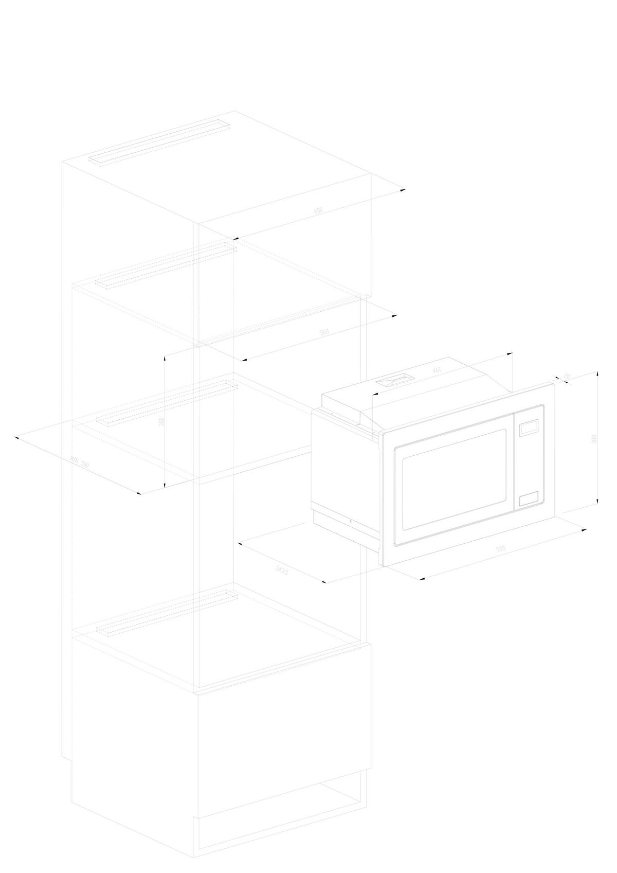 Respekta Küchenbuffet Marleen grau matt B/H/T: ca. 120x211x60 cm Marleen - Eiche/Alu (120,00/211,00/60,00cm) - Respekta