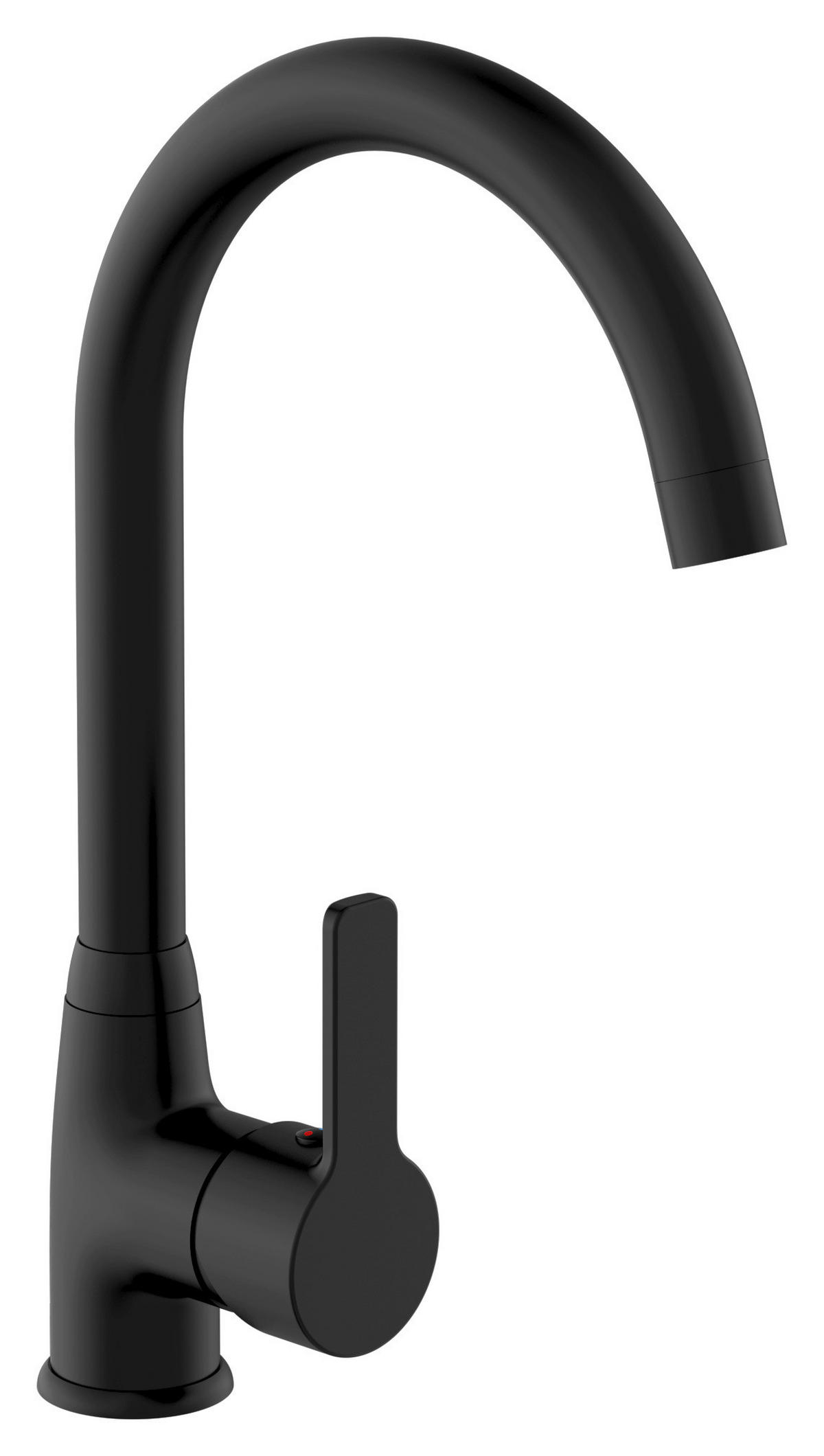 Spültisch-Armatur Diziani mattschwarz Spültischarmatur_Diziani schwarz - mattschwarz (20,70/4,50/32,00cm) - Eisl