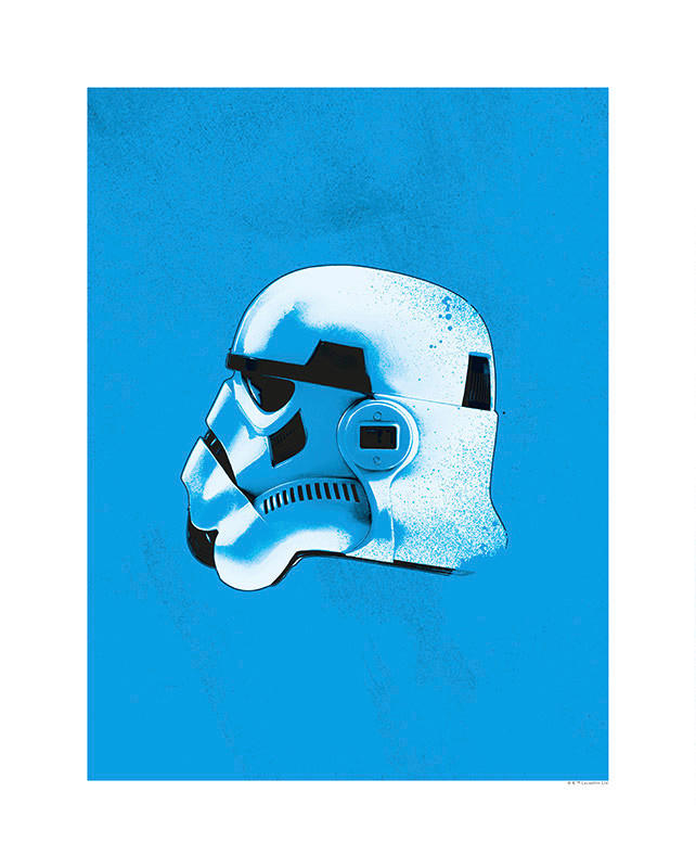 Komar Poster Star Wars Classic Helmets Stormtroo Star Wars B/L: ca. 40x50 c günstig online kaufen