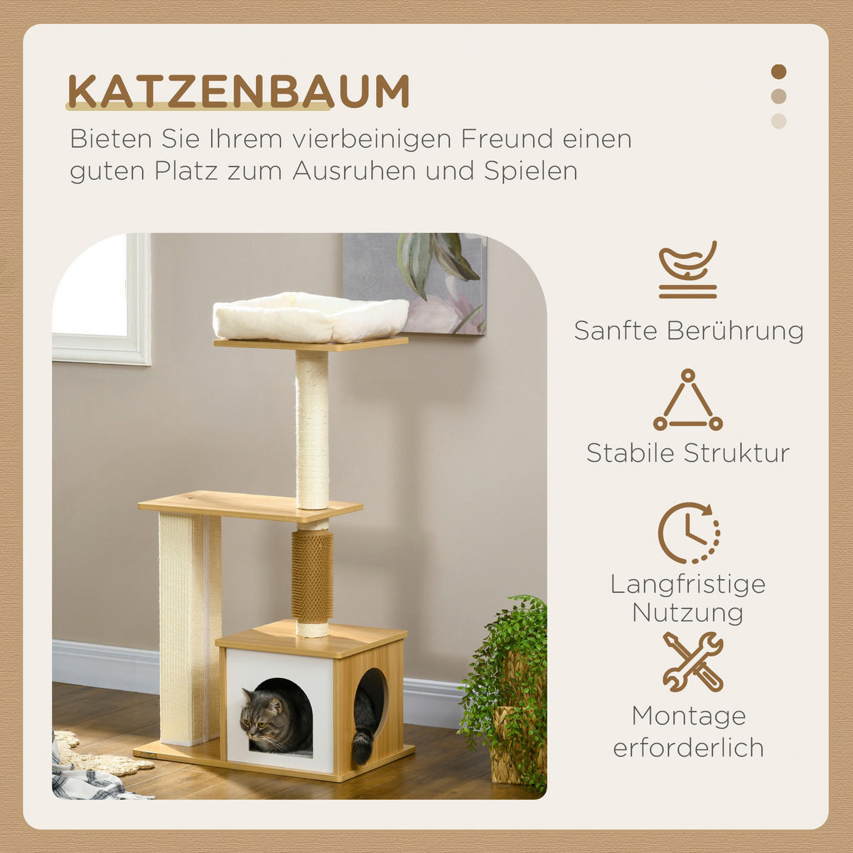 PawHut Kratzbaum Kratzbaum - PawHut