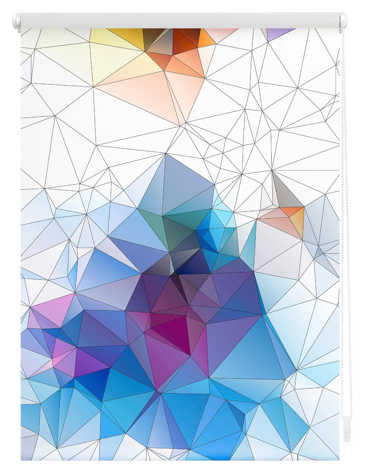 Rollo Grafik bunt B/L: ca. 45x150 cm Grafik - bunt (45,00/150,00cm) - LICHTBLICK