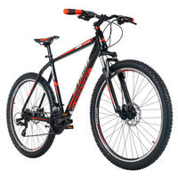 KS-Cycling Mountainbike Morzine Hardtail Morzine 27,5 Zoll Rahmenhöhe 53 cm 21 Gänge schwarz schwarz ca. 27,5 Zoll Morzine - rot/schwarz - KS-Cycling