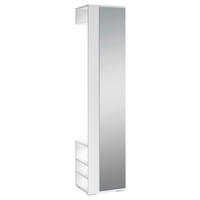 Hochschrank BEN weiß B/H/T: ca. 40x184x35 cm BEN - weiß (40,00/184,00/35,00cm) - byLIVING