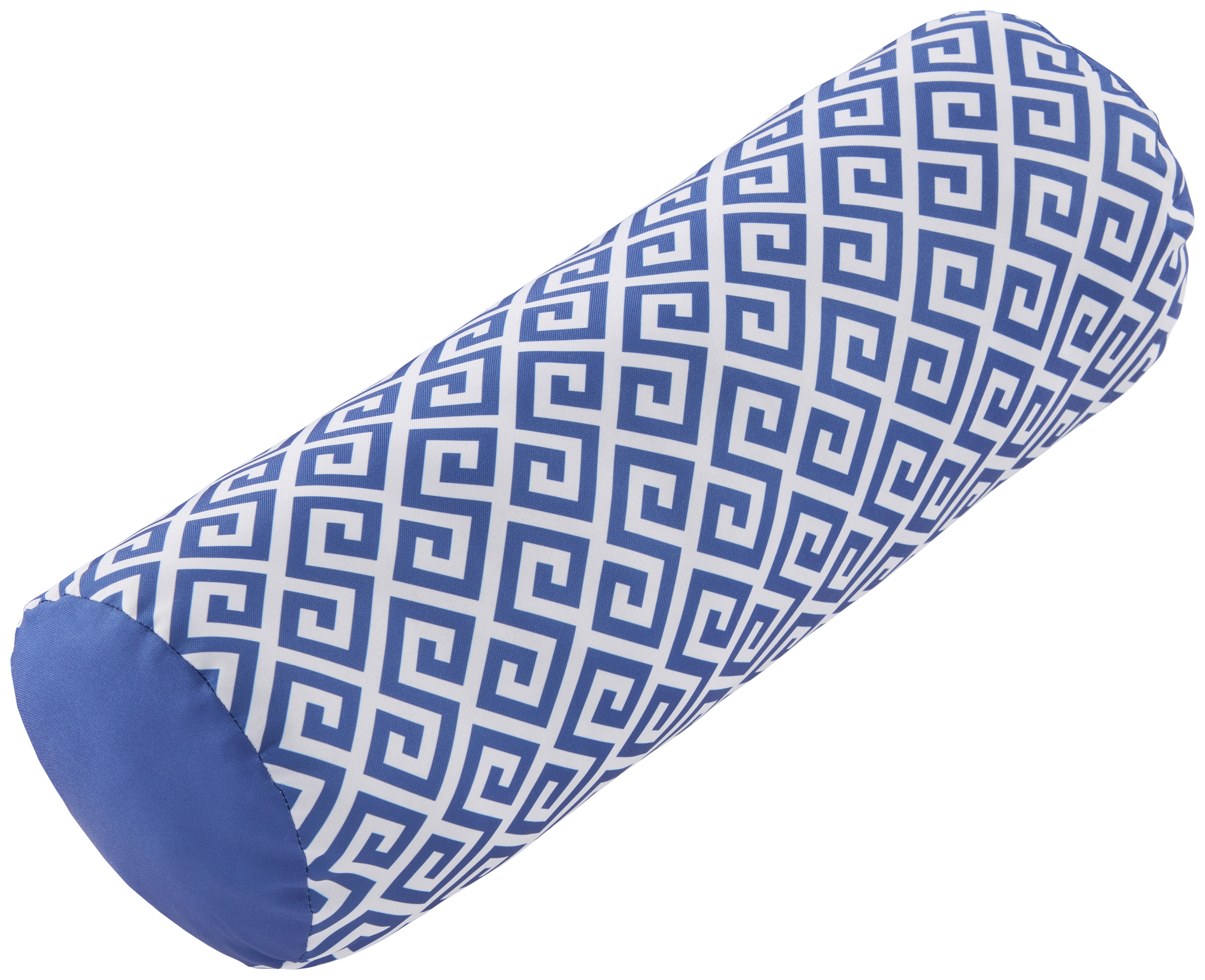 Nackenrolle Nackenrolle_Outdoor Kreta blau - blau/weiß (18,00cm) - POCOline