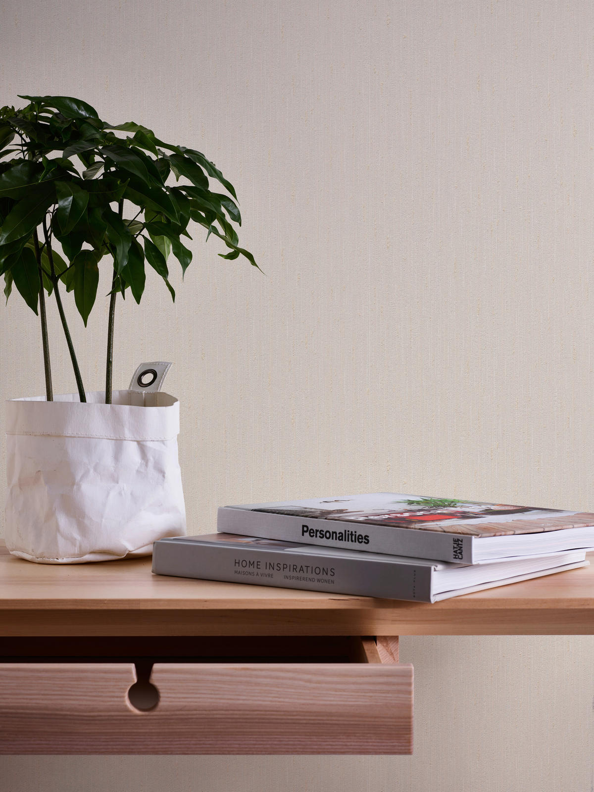 Vliestapete Uni creme B/L: ca. 53x1005 cm Vliestapete_395492 VW1 mitte - creme (53,00/1005,00cm)
