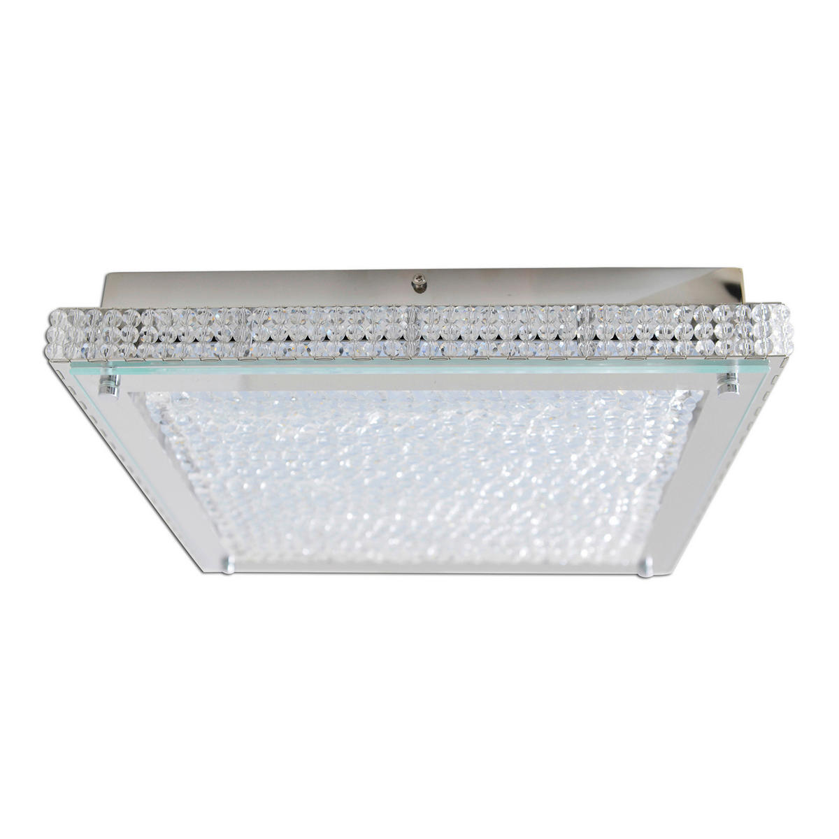 Näve Leuchten Deckenleuchte 1200931 transparent Metall Kunststoff B/H/T: ca. 39x7,2x39 cm null 1 Brennstellen Madrid - transparent (39,00/7,20/39,00cm) - Näve Leuchten