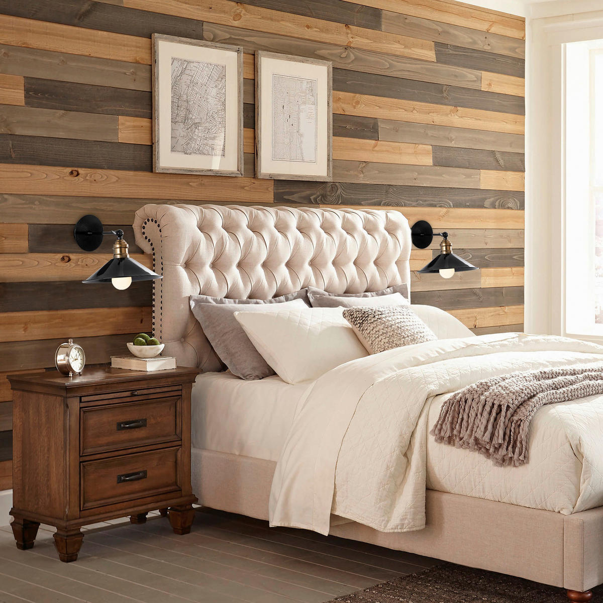 Opviq Wandleuchte schwarz Metall B/H/L: ca. 30x18x24 cm E27 1 Brennstellen Berceste - schwarz (24,00/30,00/18,00cm) - Opviq