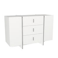 Kommode Veyron weiß B/H/T: ca. 120x78x44 cm Veyron - weiß (120,00/78,00/44,00cm) - moebel17