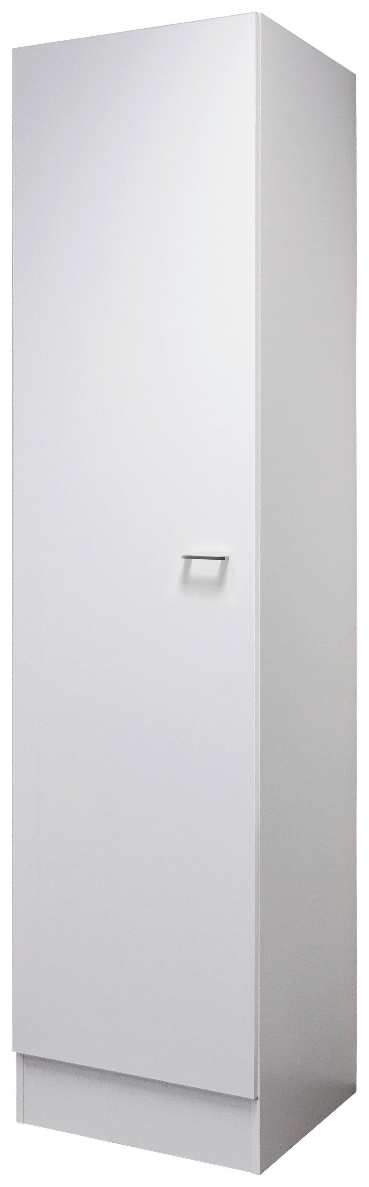 Seitenschrank Lucca weiß matt B/H/T: ca. 50x200x57 cm Lucca - weiß/Alu (50,00/200,00/57,00cm) - Flex-Well