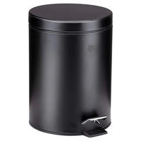Dirt Devil Treteimer schwarz Edelstahl H/D: ca. 28x20,5 cm Treteimer - schwarz (20,50/28,00cm) - Dirt Devil