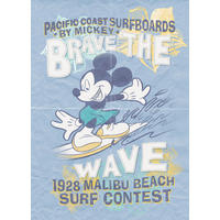Komar Fototapete Mickey Brave the Wave IADX4-014 B/H: ca. 200x280 cm Mickey Brave the Wave IADX4-014 - (200,00/280,00cm) - Komar
