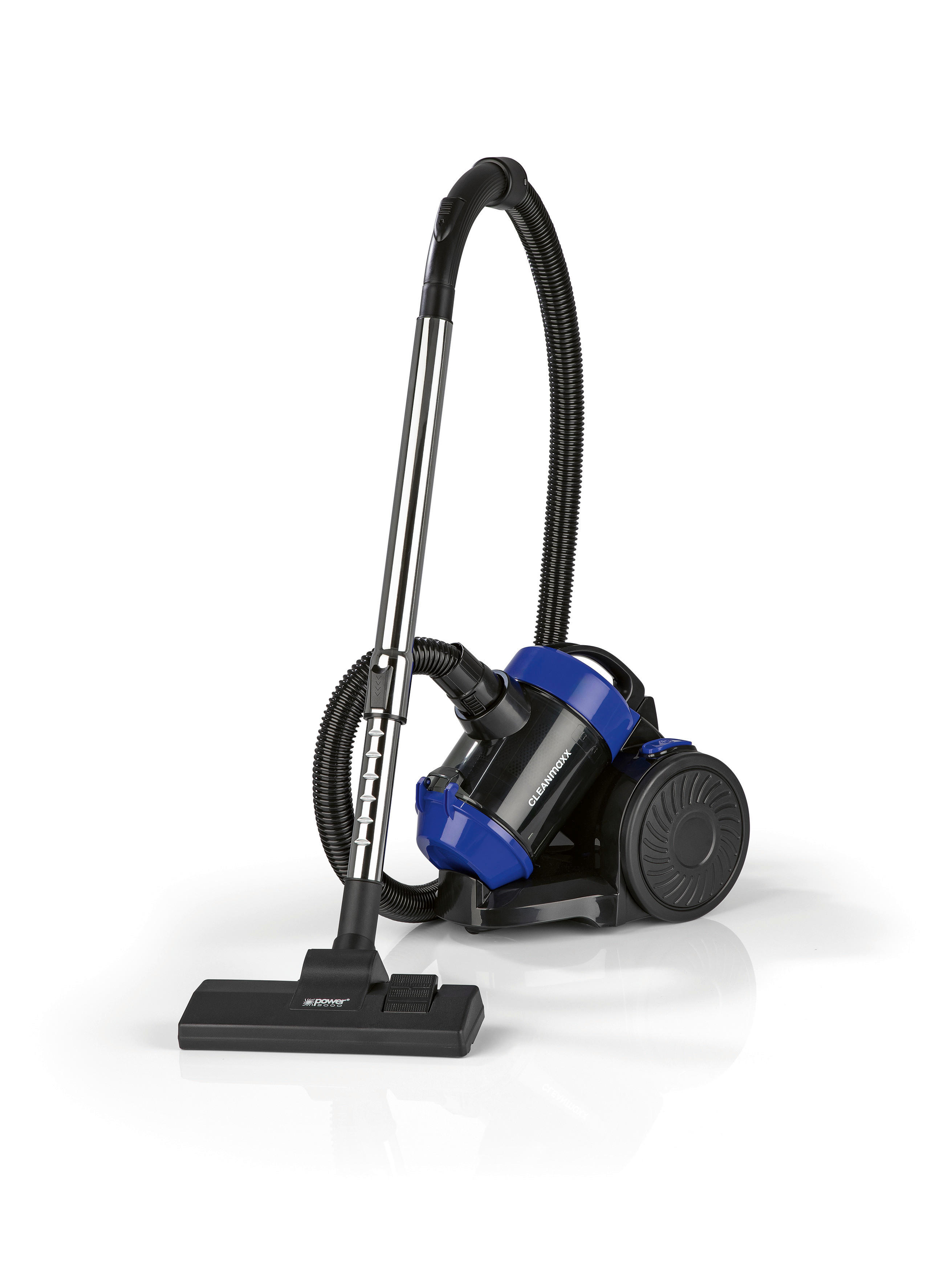 CLEANmaxx Staubsauger blau schwarz Metall Kunststoff B/H/L: ca. 35,5x23x27 cm Bodenstaubsauger 19133 - blau/schwarz (27,00/35,50/23,00cm) - CLEANmaxx