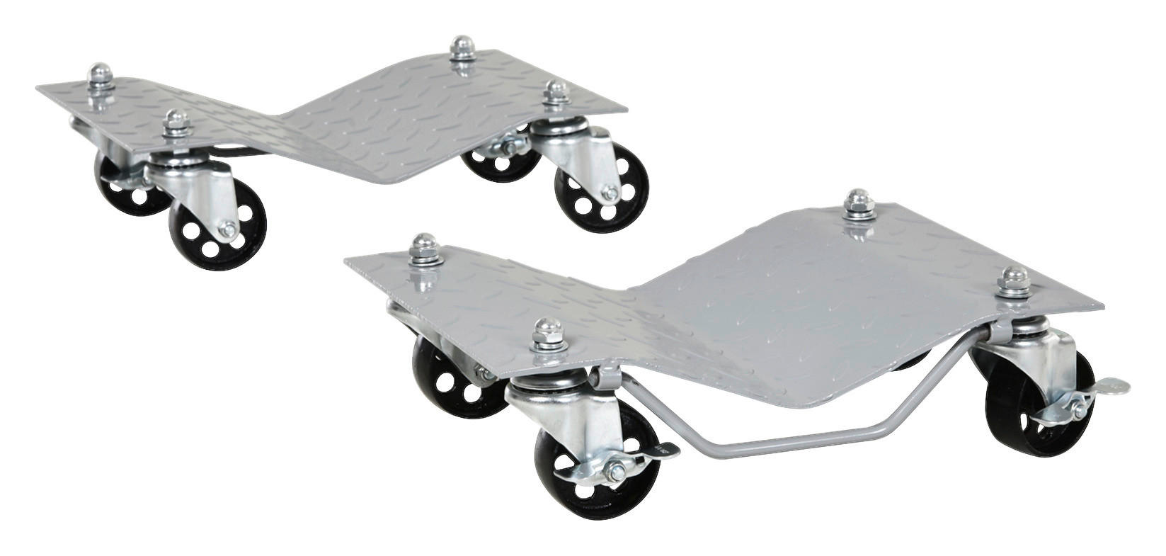 DURHAND Rangierheber im 2er-Set B/H/L: ca. 30x14x41 cm Rangierheber im 2er-Set - grau (41,00/30,00/14,00cm) - DURHAND