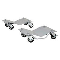 DURHAND Rangierheber im 2er-Set B/H/L: ca. 30x14x41 cm Rangierheber im 2er-Set - grau (41,00/30,00/14,00cm) - DURHAND