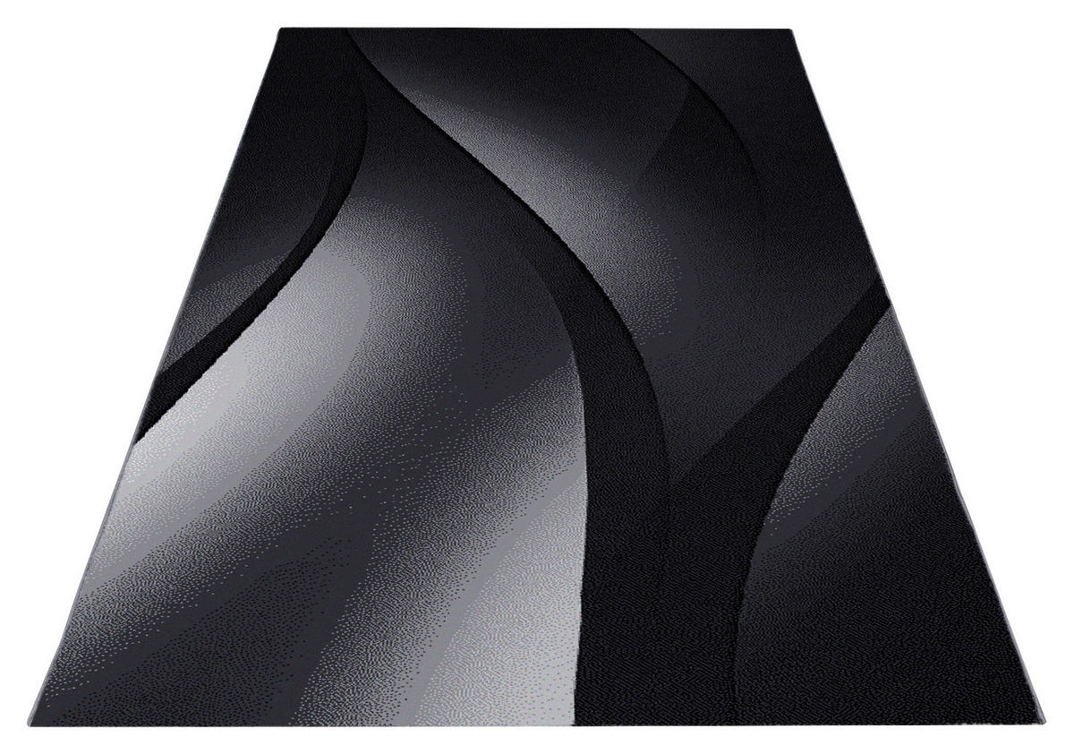 Ayyildiz Teppich PLUS schwarz B/L: ca. 240x340 cm PLUS - schwarz (240,00/340,00cm) - Ayyildiz