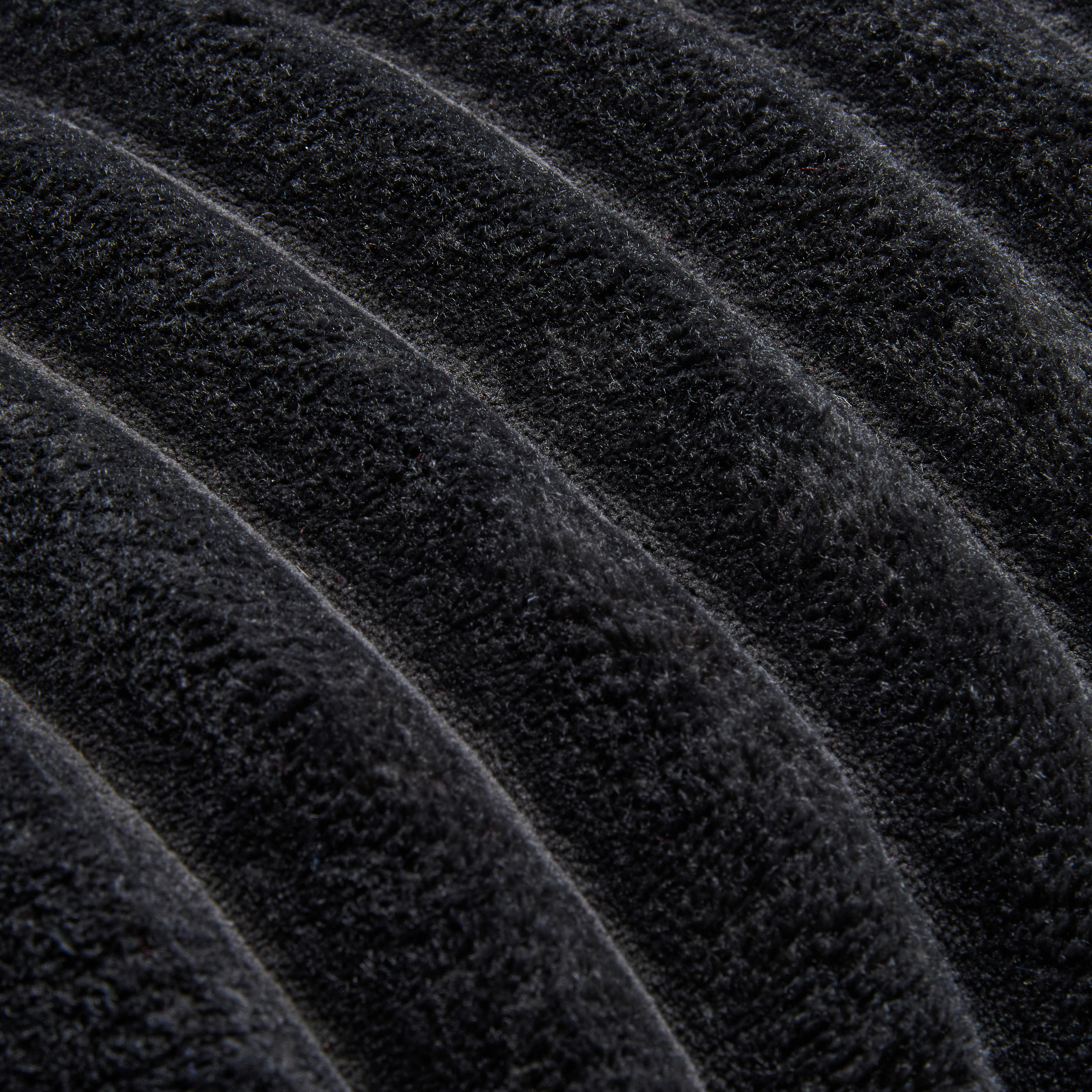 Dekokissen Luxus Flanell Luxus - schwarz (70,00/50,00cm) - POCOline