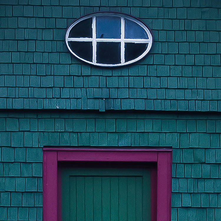 Komar Fototapete Das grüne Bootshaus B/L: ca. 200x280 cm Das grüne Bootshaus - (200,00/280,00cm) - Komar