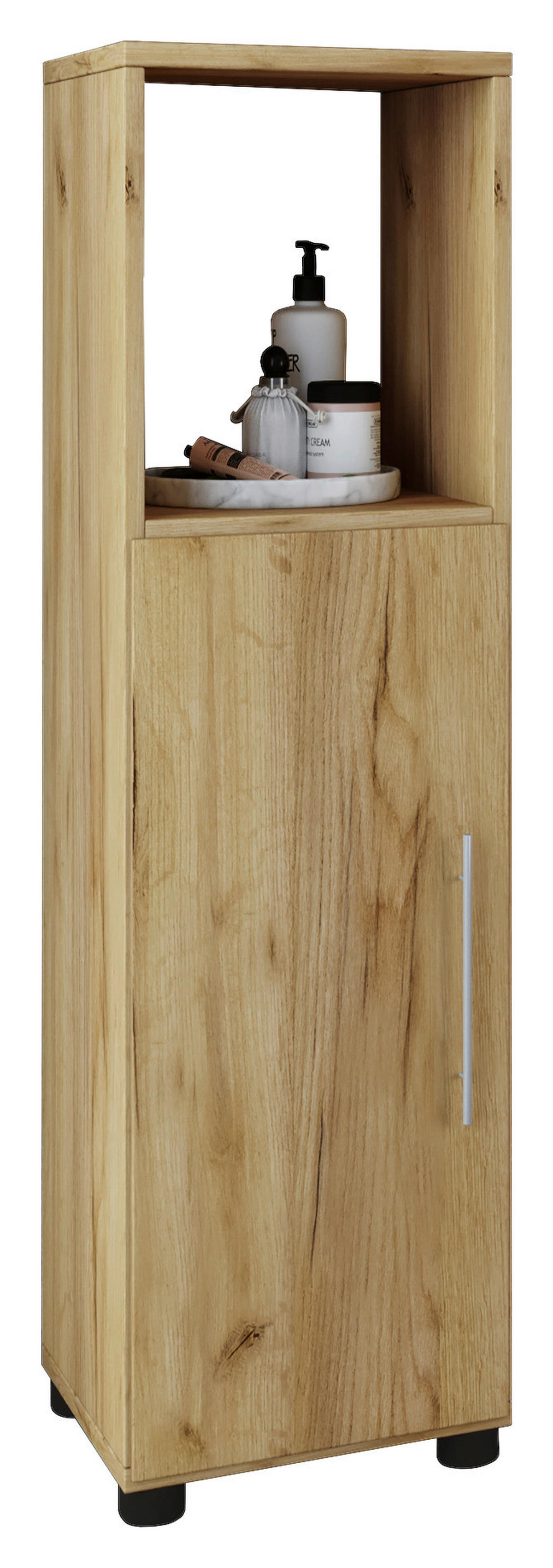 Midischrank Flandu Eiche Honig Nachbildung B/H/T: ca. 31x93x32 cm Flandu - Eiche (31,00/93,00/32,00cm) - VCM Möbel