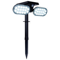 LED-Solarleuchte LED Solarstrahler "PACO" H: 31,9 cm - Näve Leuchten