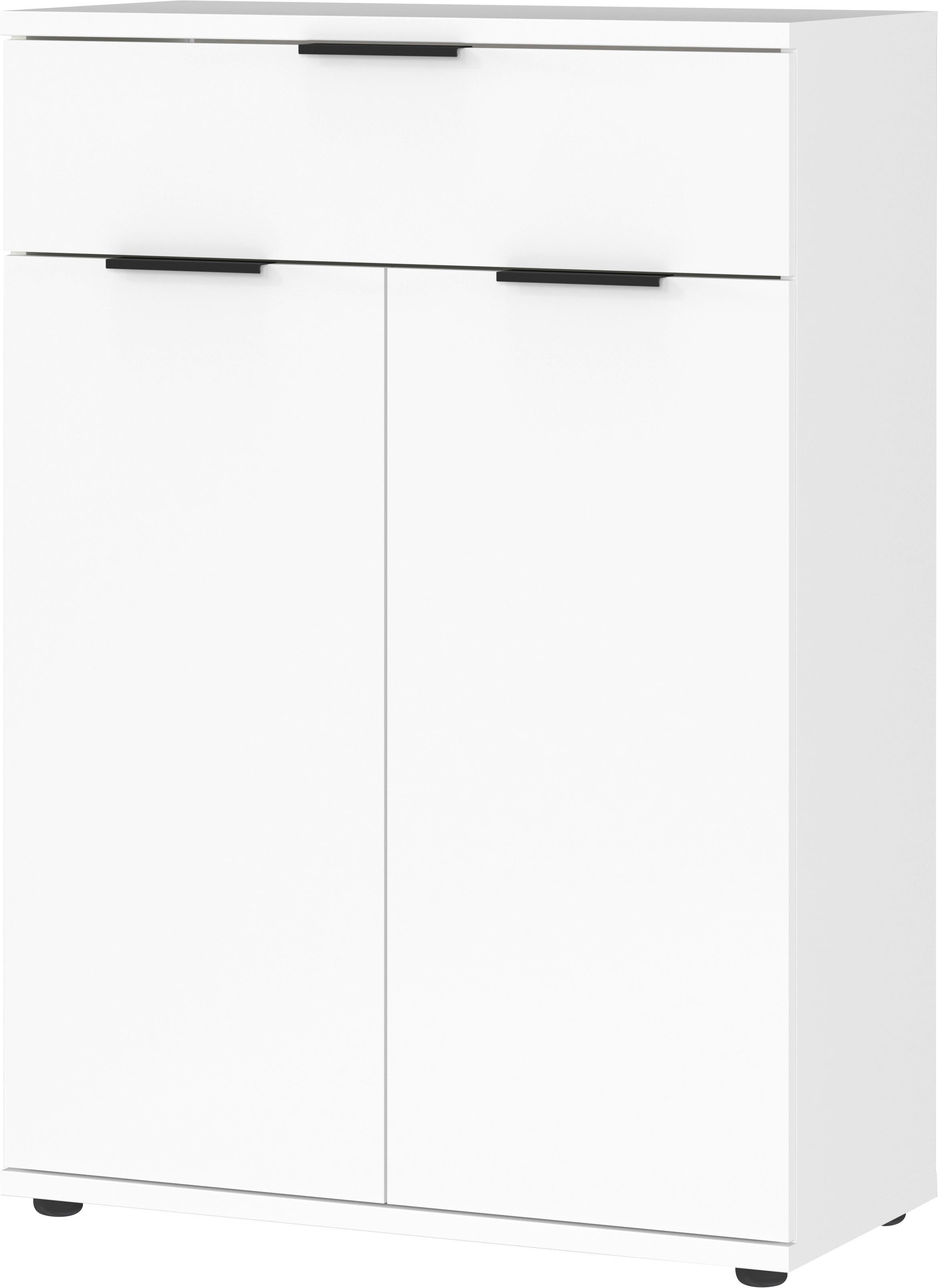 Schuhschrank 2790-84 weiß B/H/T: ca. 75x108x37 cm 2790-84 - weiß (75,00/108,00/37,00cm) - Germania